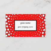 geïnspireerd op maat visitekaartje (Voorkant)