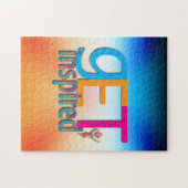 Geïnspireerd ~ Origineel Legpuzzel (Horizontaal)