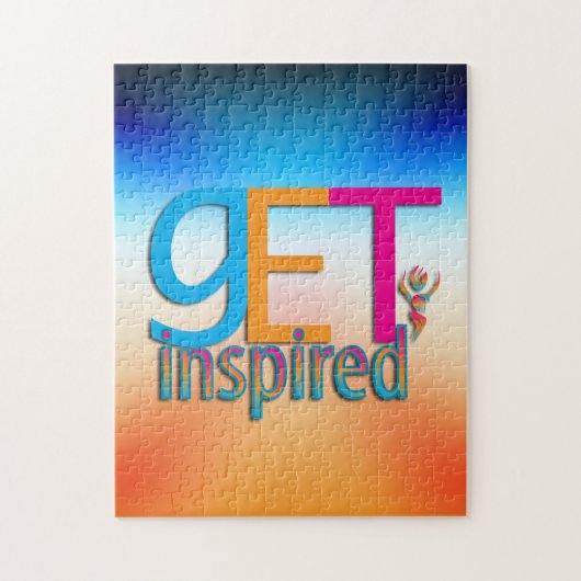 Geïnspireerd ~ Origineel Legpuzzel (Verticaal)