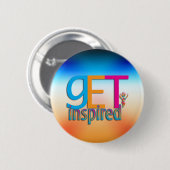 Geïnspireerd ~ Origineel Ronde Button 5,7 Cm (Voorkant /achterkant)