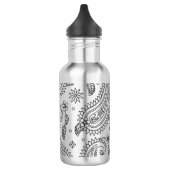Geïnspireerd paisley-ontwerp waterfles  (Links)
