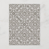 Geïnspireerd patroon briefkaart (Voorkant)
