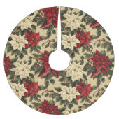  geïnspireerd poinsettiapatroon kerstboom rok (Voorkant)