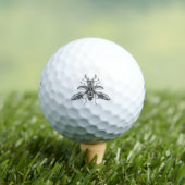 Geïnspireerd Psychedelic Stag-Beetle Golfballen (Insitu Shirt)
