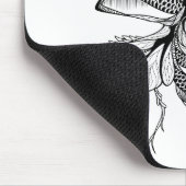 Geïnspireerd Psychedelic Stag-Beetle Muismat (Hoek)