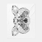 Geïnspireerd raket fleece deken (Voorkant)