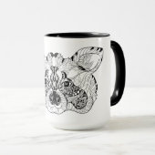 Geïnspireerd raket mok (Voorkant rechts)