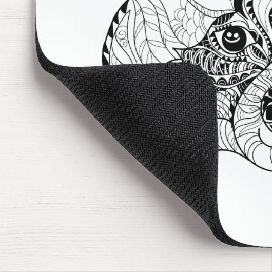 Geïnspireerd raket muismat (Hoek)