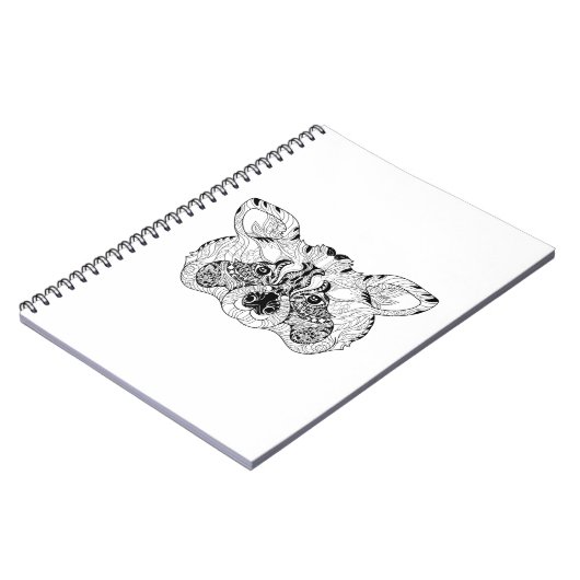 Geïnspireerd raket notitieboek (Linkerzijde)