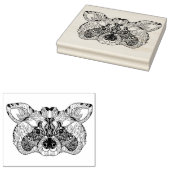 Geïnspireerd raket rubberstempel (Gestempeld)