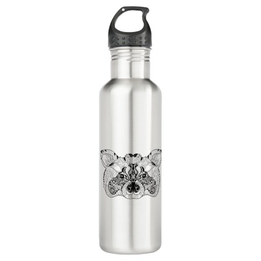 Geïnspireerd raket waterfles  (Voorkant)