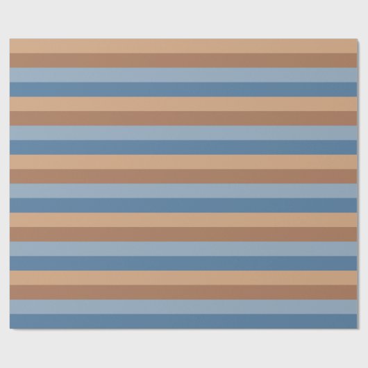  geïnspireerd retro gestreept inpakpapier (Vlak)