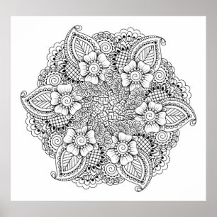 Geïnspireerd rond element 2 poster