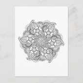 Geïnspireerd rond element briefkaart (Voorkant)