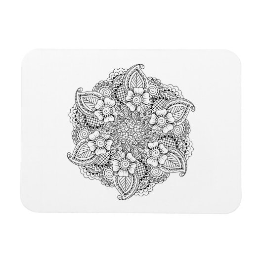 Geïnspireerd rond element magneet (Horizontaal)