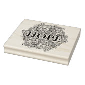 Geïnspireerd rond element rubberstempel (Stempel)