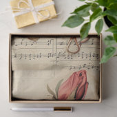  geïnspireerd rood roos & string tissuepapier (Geschenk)