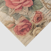  geïnspireerd rood roos & string tissuepapier (Detail)