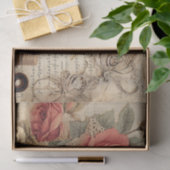  geïnspireerd rood roos & string tissuepapier (Geschenk)