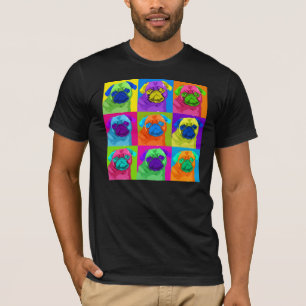 geïnspireerd Shirt Pug
