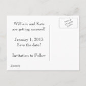  geïnspireerd sparen de Briefkaarten van de Datum (Achterkant)