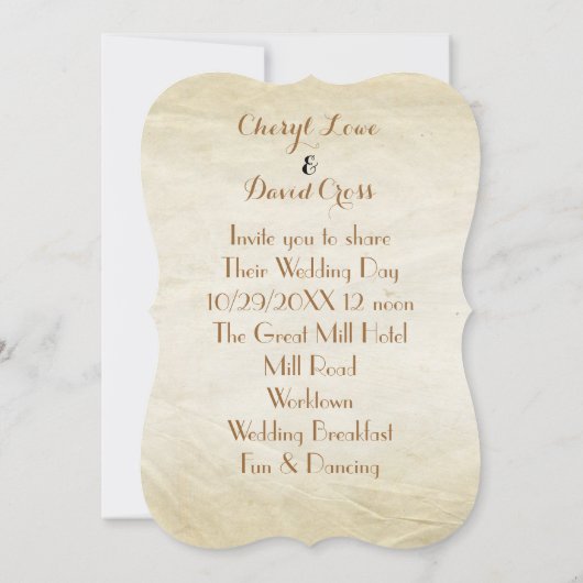  geïnspireerd stoom Punk Kaart (Achterkant)