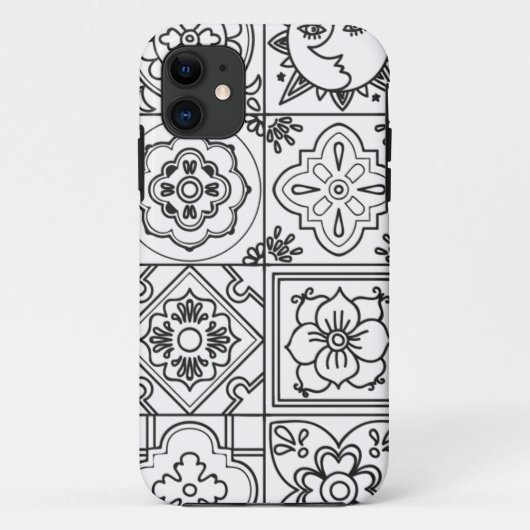 Geïnspireerd Talavera-patroon Case-Mate iPhone Case (Achterkant)
