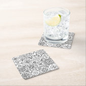 Geïnspireerd Talavera-patroon Kartonnen Onderzetters (Insitu)