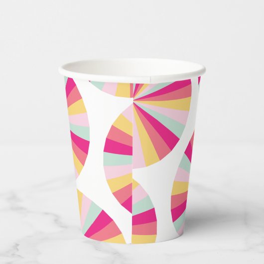 Geïnspireerd thema papieren bekers (Rechts)