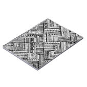 Geïnspireerd tribaal kunstpatroon notitieboek (Linkerzijde)