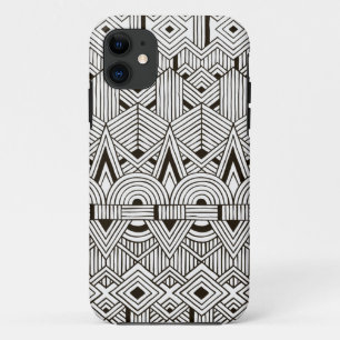 Geïnspireerd tribaal patroon iPhone 11 hoesje