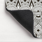 Geïnspireerd tribaal patroon muismat (Hoek)