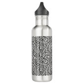 Geïnspireerd tribaal patroon waterfles  (Links)