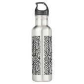 Geïnspireerd tribaal patroon waterfles  (Achterkant)
