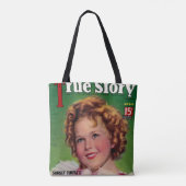 geïnspireerd "True Story" Magazine Canvas tas (Achterkant)