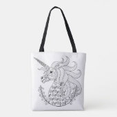 Geïnspireerd Unicorn 3 Tote Bag (Achterkant)