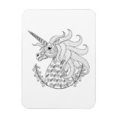 Geïnspireerd Unicorn Magneet (Verticaal)
