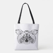 Geïnspireerd vaccin 2 tote bag (Achterkant)