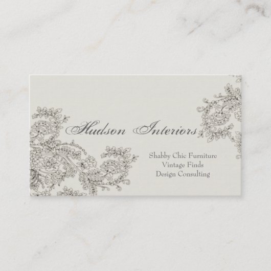 geïnspireerd Visitekaartje (Voorkant)