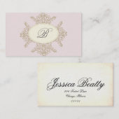 { geïnspireerd} visitekaartje (Voorkant / Achterkant)