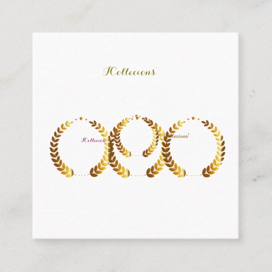 Geïnspireerd Visitekaartje (Voorkant)