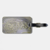 Geïnspireerd vloeibaar metaal acryl giet bagagelabel