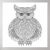 Geïnspireerd vogelmeel 2 poster (Voorkant)