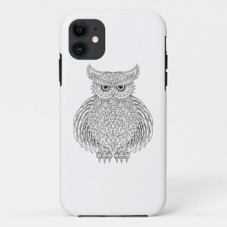 Geïnspireerd vogeltrekdier iPhone 11 hoesje