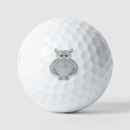 Geïnspireerd vogeltrekdier golfballen (Voorkant)