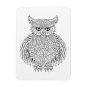 Geïnspireerd vogeltrekdier magneet (Verticaal)