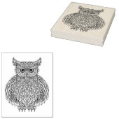 Geïnspireerd vogeltrekdier rubberstempel (Gestempeld)