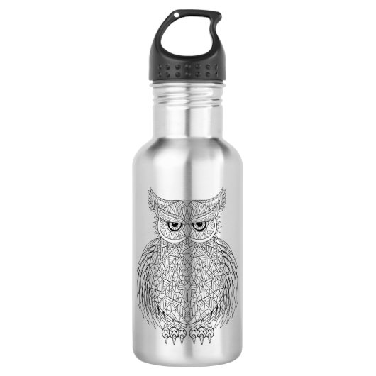 Geïnspireerd vogeltrekdier waterfles (Voorkant)