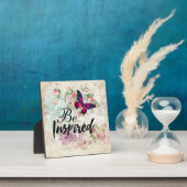 Geïnspireerd voor  collage van Quote & Roze Butter Fotoplaat (Insitu)