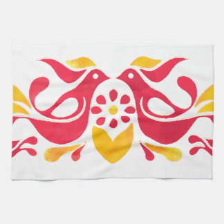  geïnspireerd vriendschap met vogelteattowel theedoek